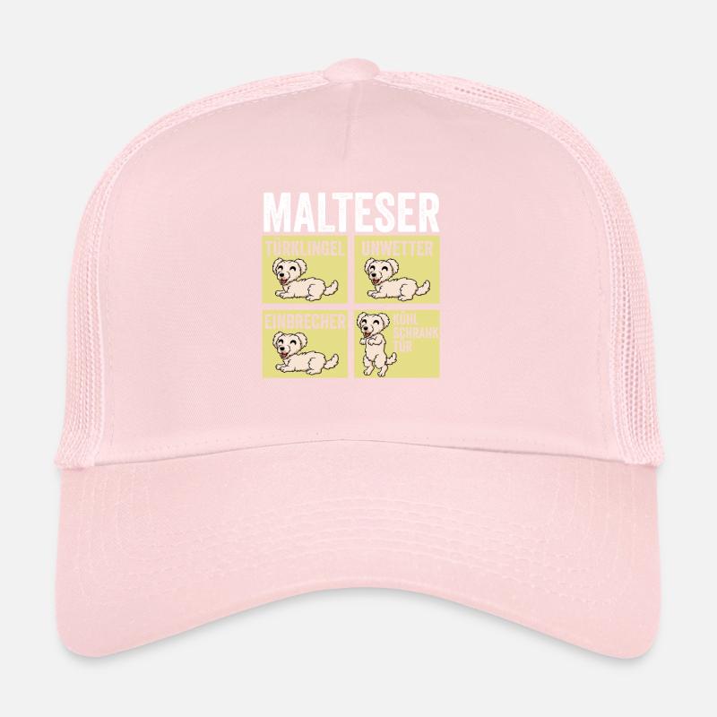 Hund Malteser Trucker Cap
