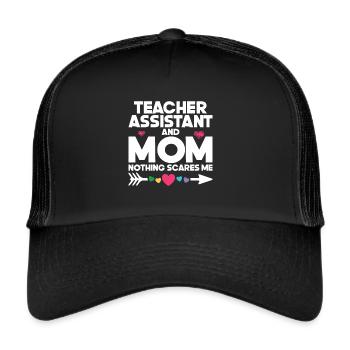 Teacher -Assistant Headmaster Teaching - Trucker Cap - black/black - Front