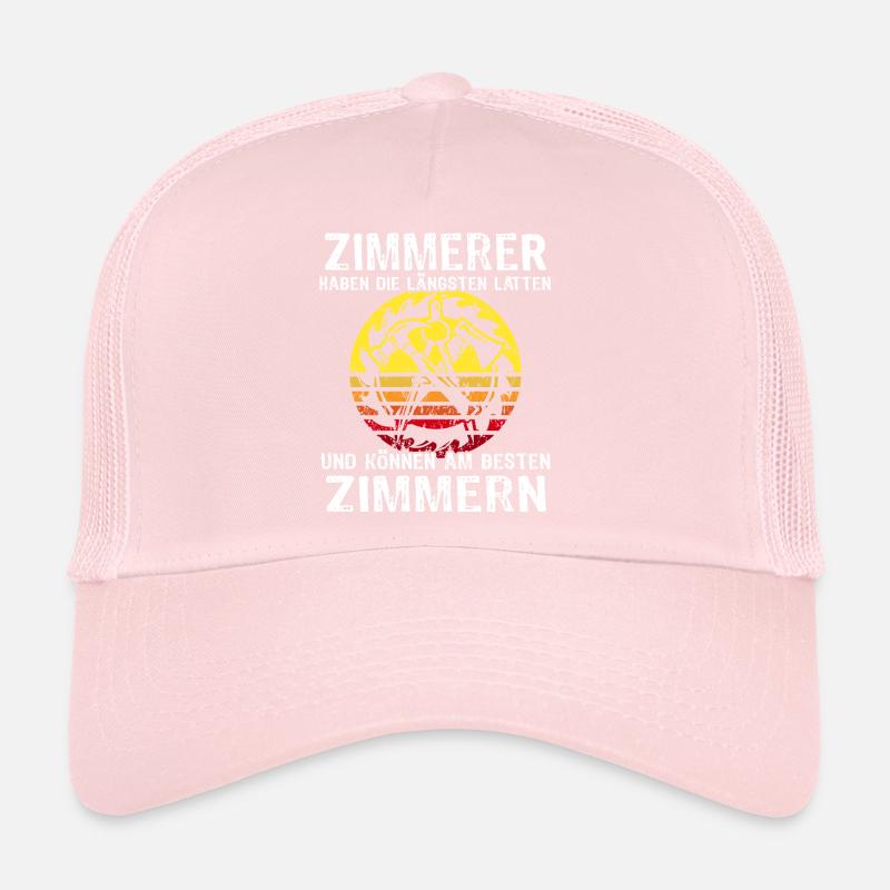 Zimmerer Sprüche Zimmermann Trucker Cap