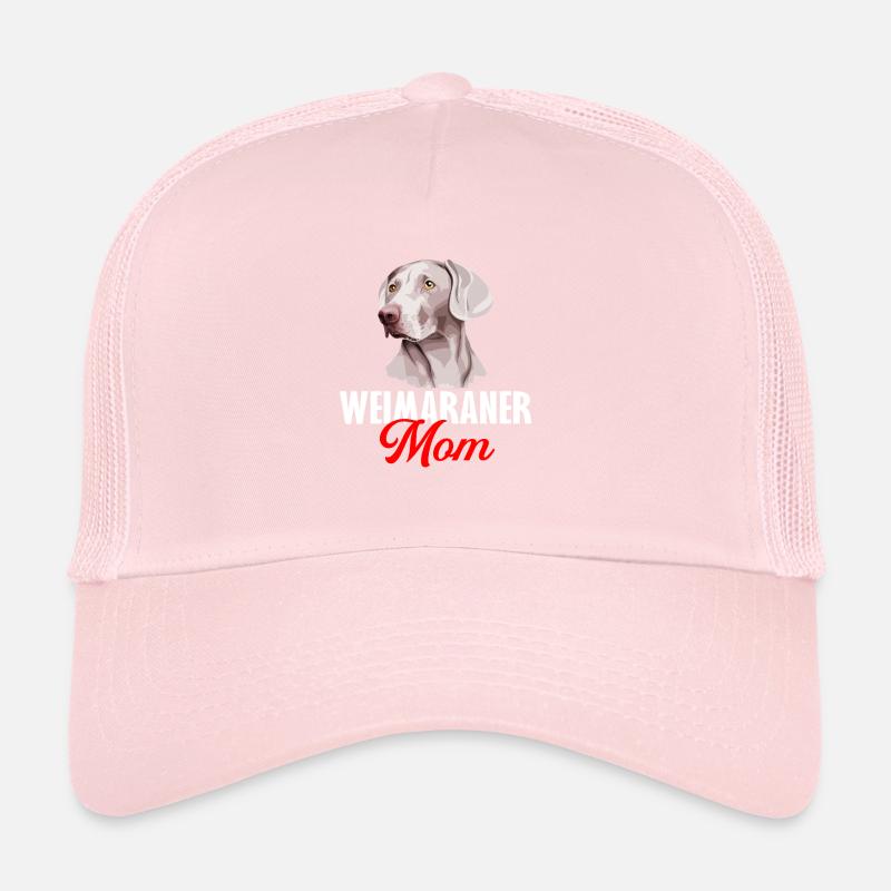 Weimaraner Maman, Weimaraner Chien Casquette trucker 