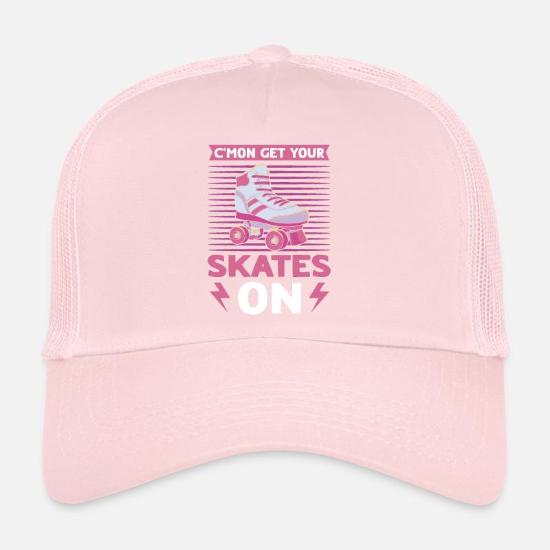 Roller Skating Roller Derby Roller Skating Skate Casquette trucker 