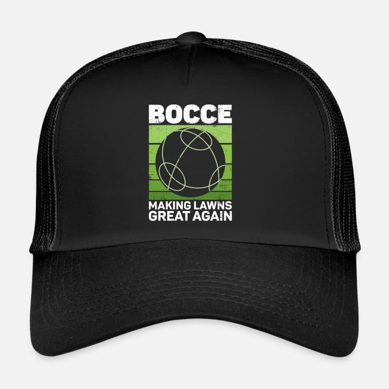 Boccia - Rasen wieder großartig machen - Trucker Cap