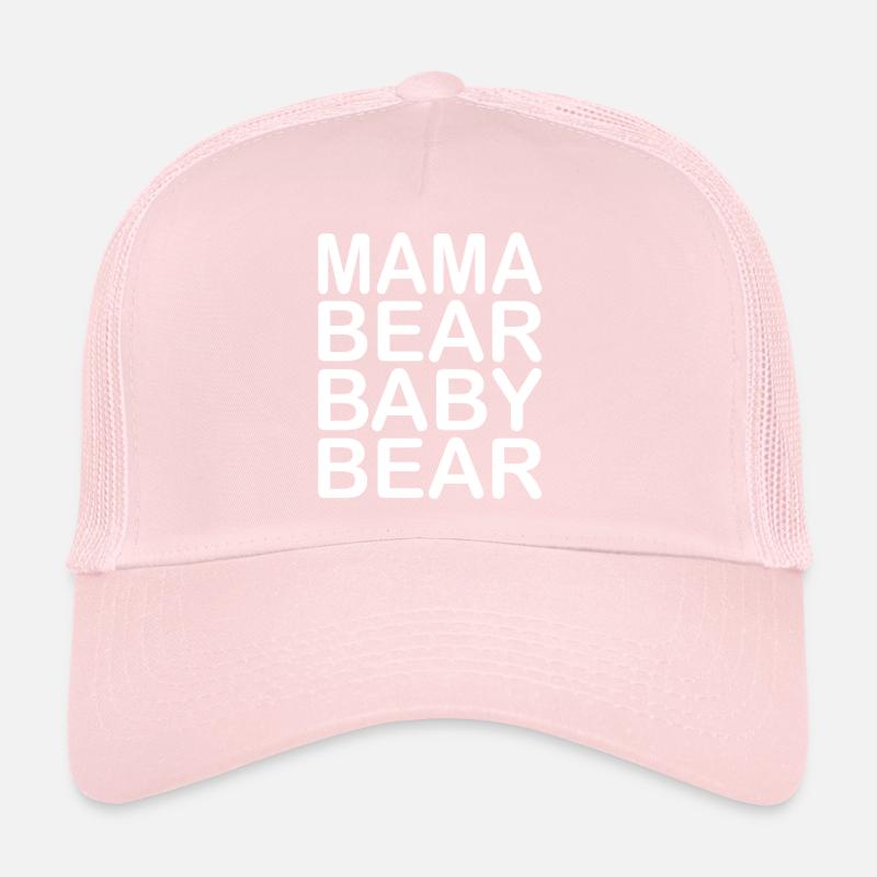 Mama Bear Baby Bear Trucker Cap