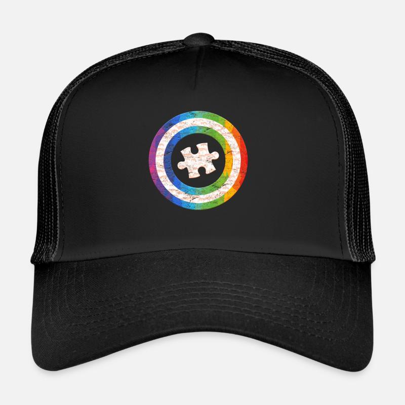 Autisme Diversité Conscience autistique Casquette trucker 