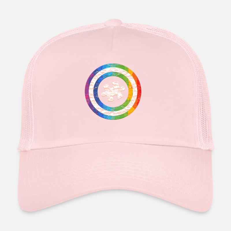 Autisme Diversité Conscience autistique Casquette trucker 