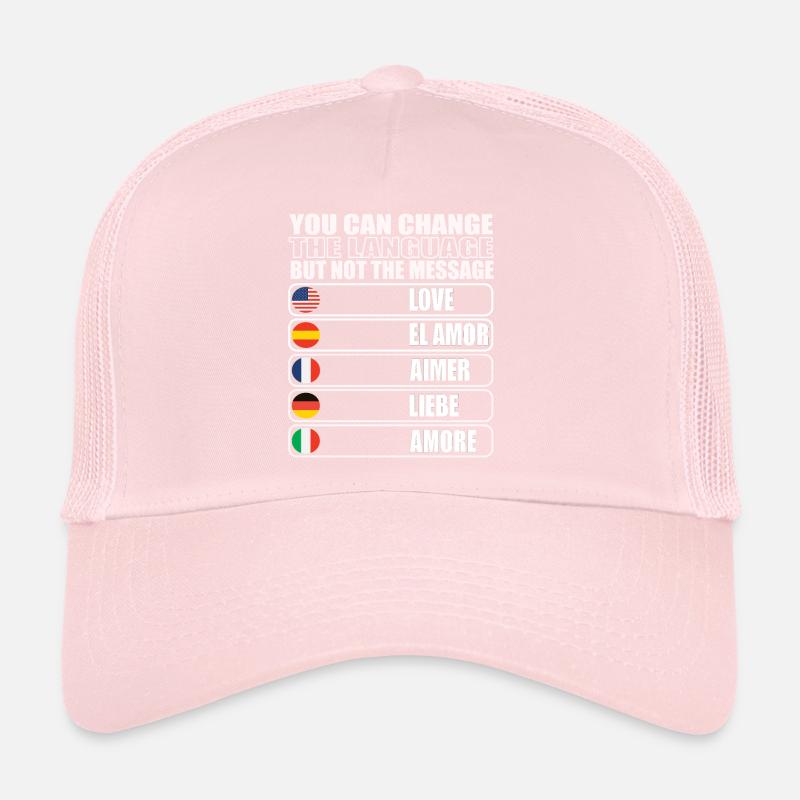 L’amour dans le monde Casquette trucker 