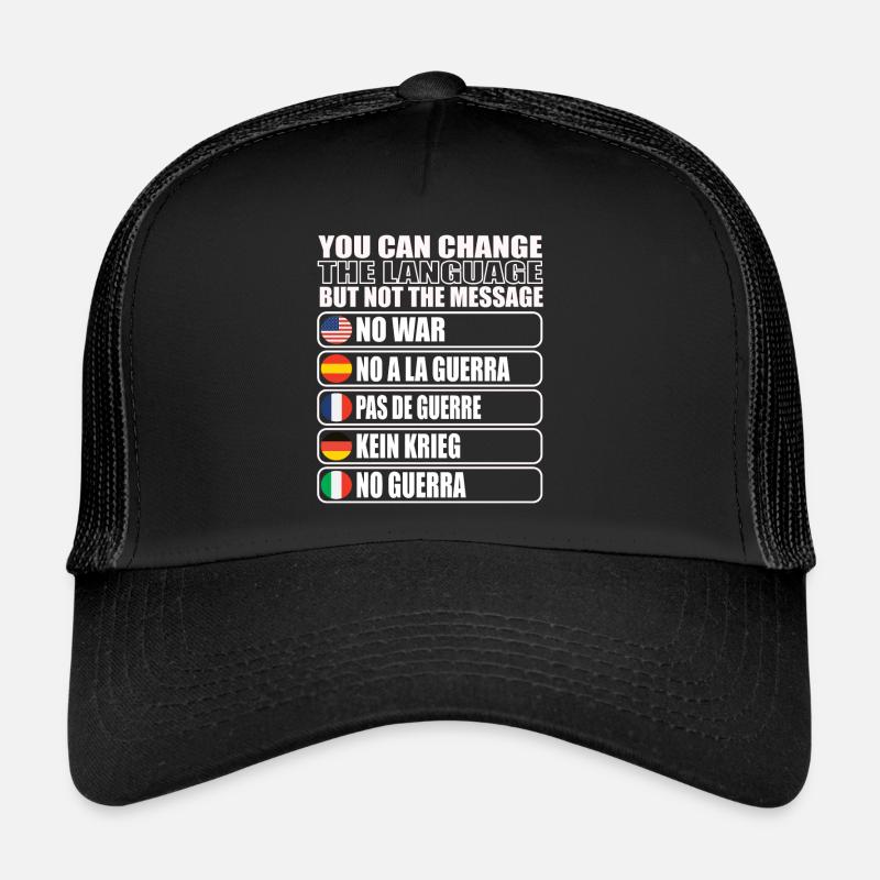 Peace in the world Trucker Cap