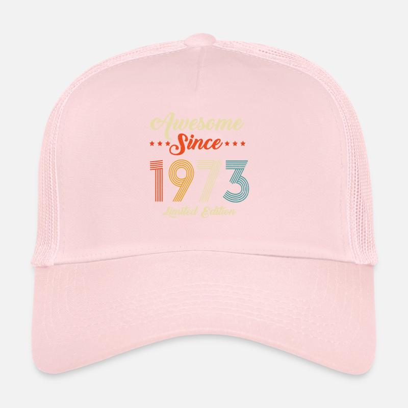 Né en 1973, 50 ans Casquette trucker 