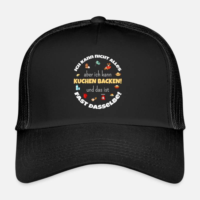 Bäcker Kuchen Backen Spruch Bäckerei Konditorei Trucker Cap