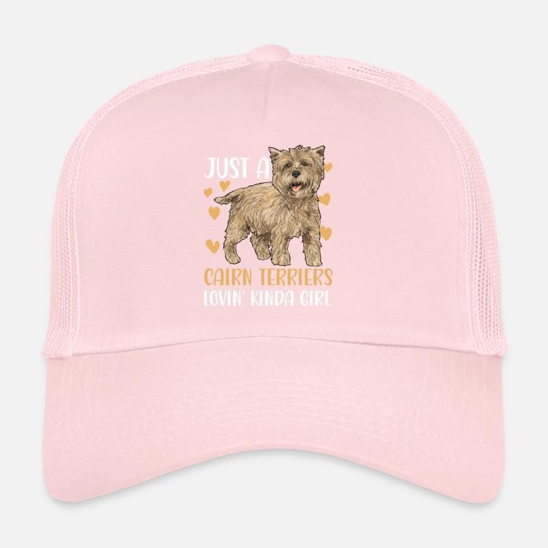 Cairn Terrier Dog Trucker Cap