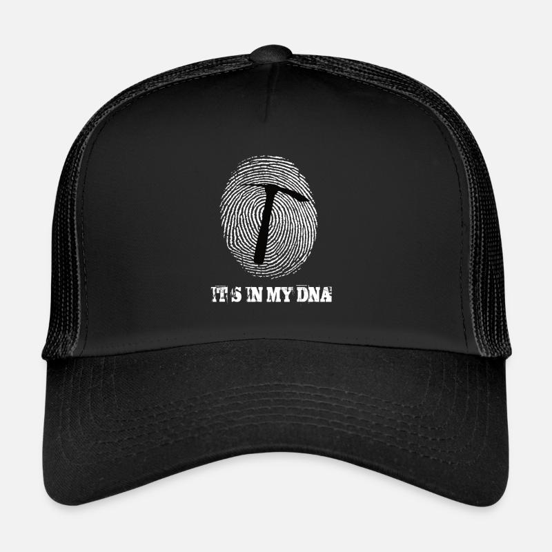 Road Construction Its In My Dna Trucker Cap