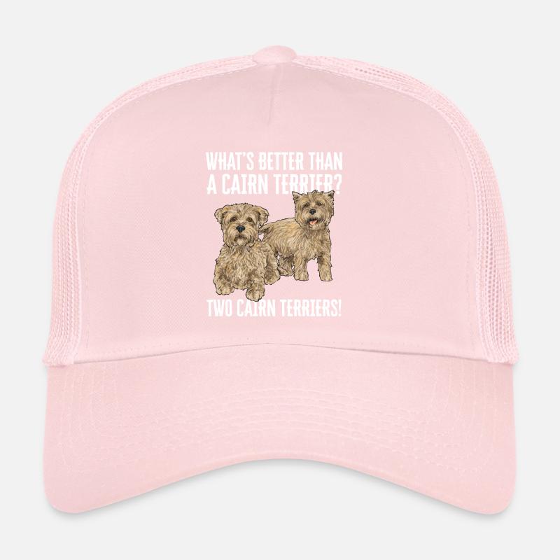Cairn Terrier Chien Casquette trucker 