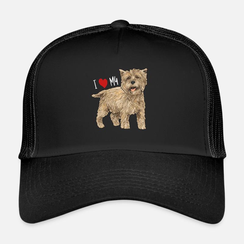 Cairn Terrier Dog Trucker Cap