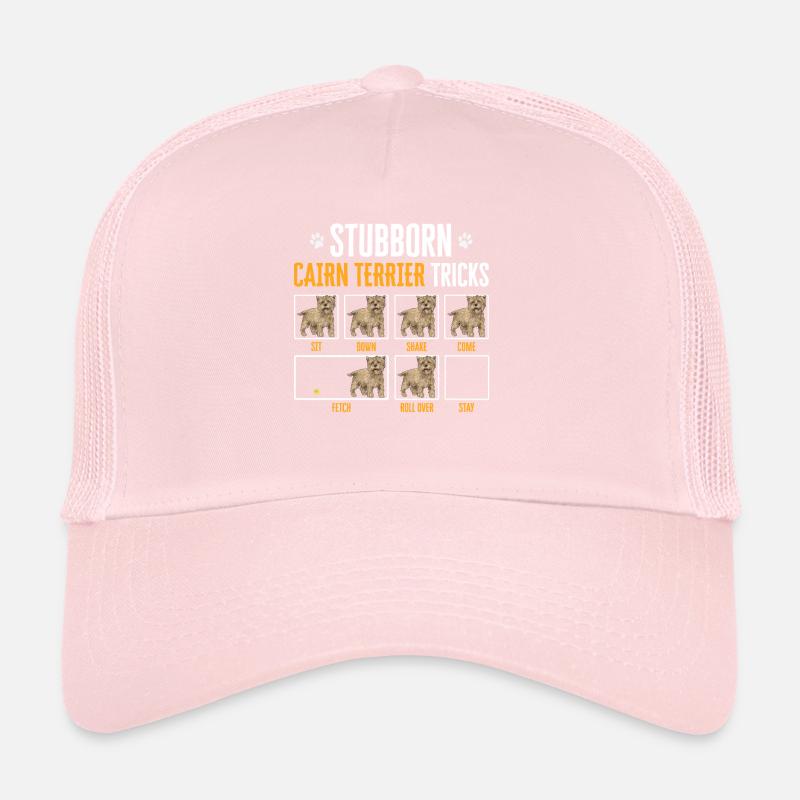 Cairn Terrier Chien Casquette trucker 