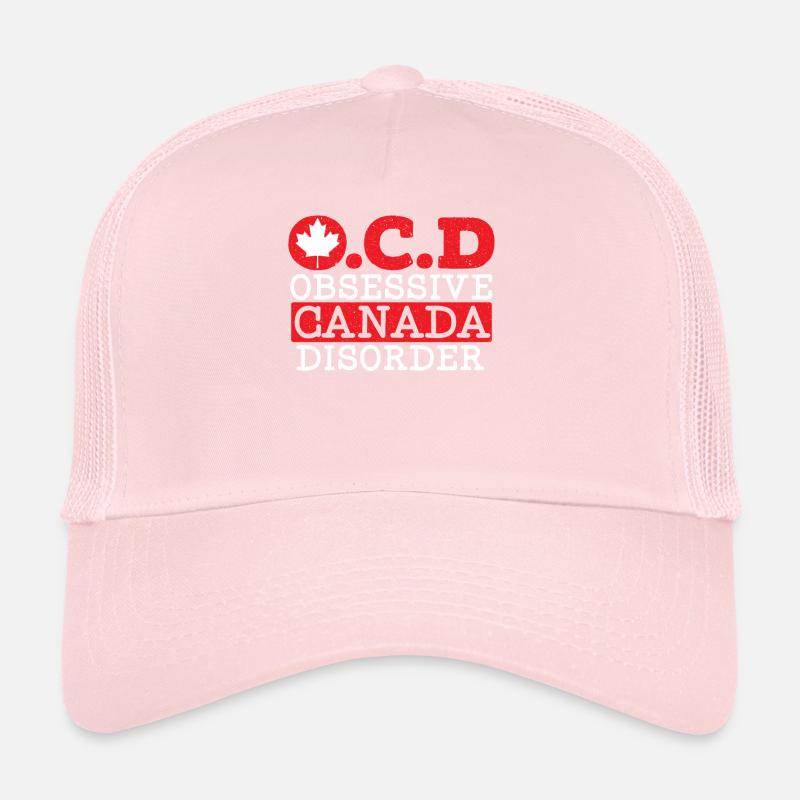 Bonne fête du Canada Drapeau canadien Feuille d’érable Casquette trucker 