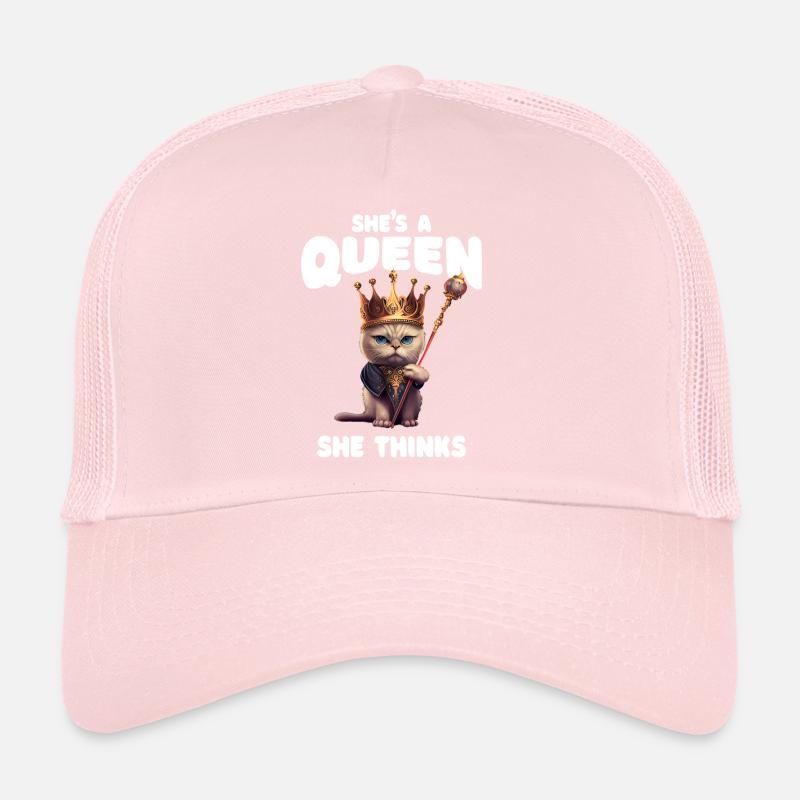 Sarcastic Cat Trucker Cap