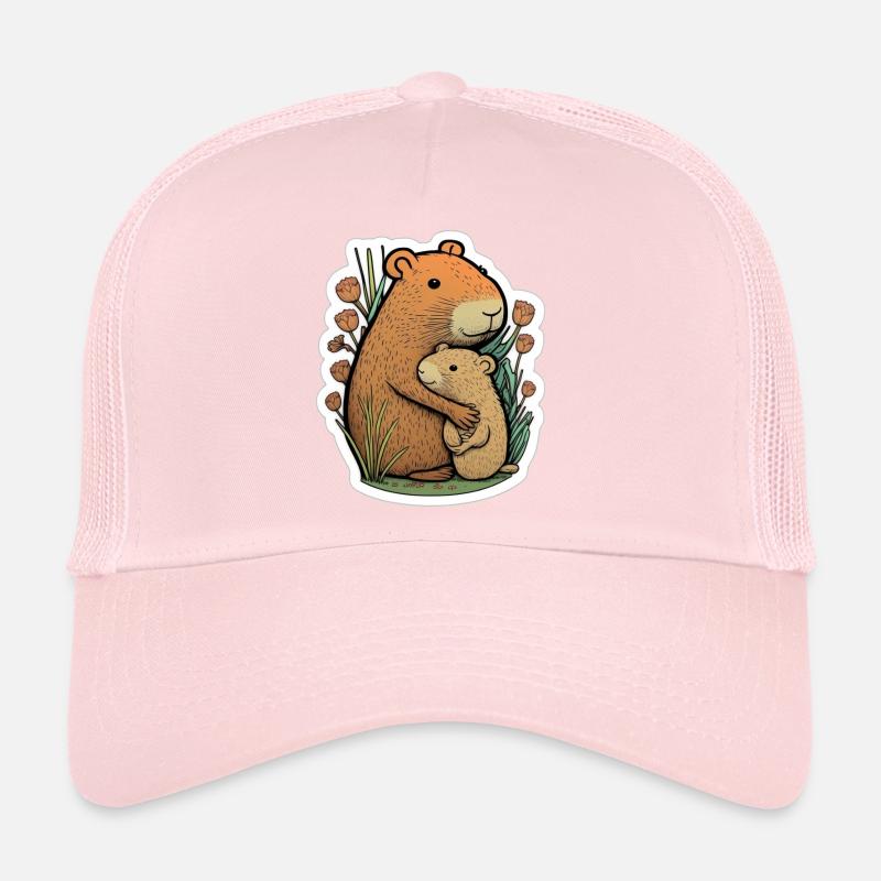 Câlins Capybara Casquette trucker 