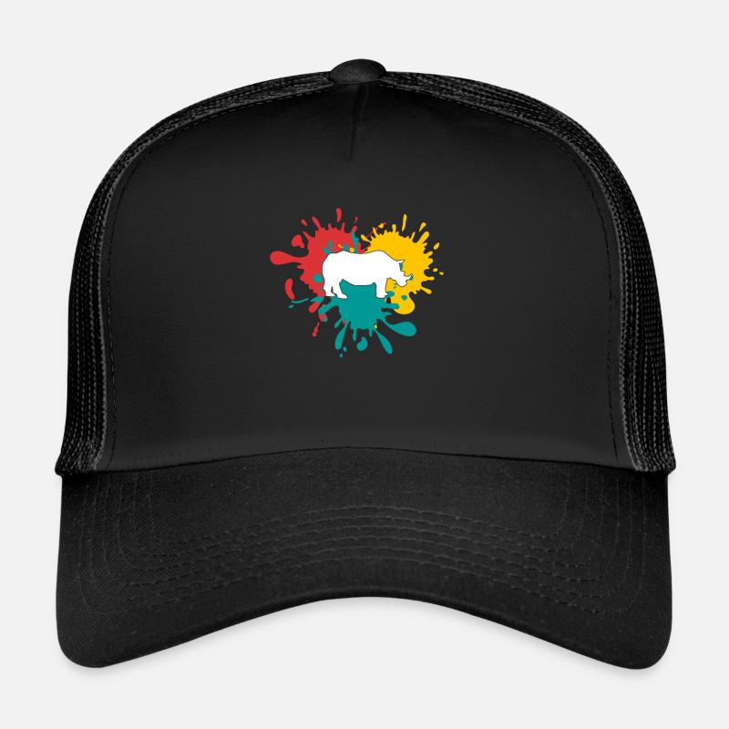 Rhinoceros Trucker Cap
