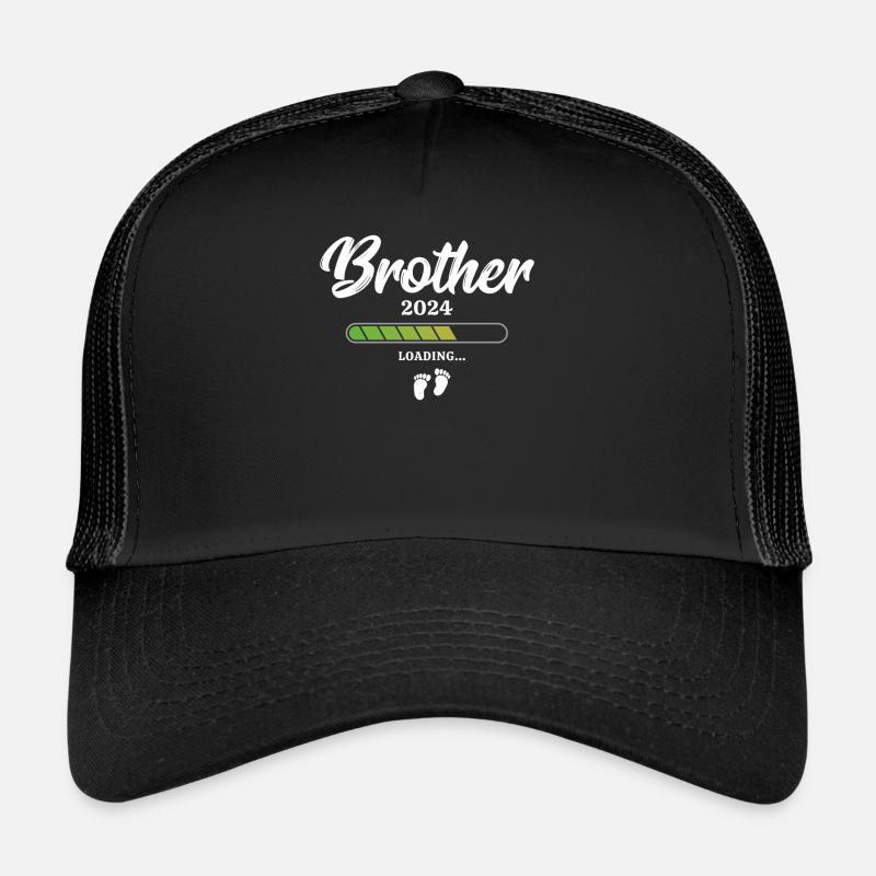Brother Loading 2024 - Trucker Cap - Schwarz/Schwarz