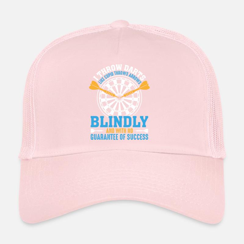 Lustiger Dart Spruch Trucker Cap