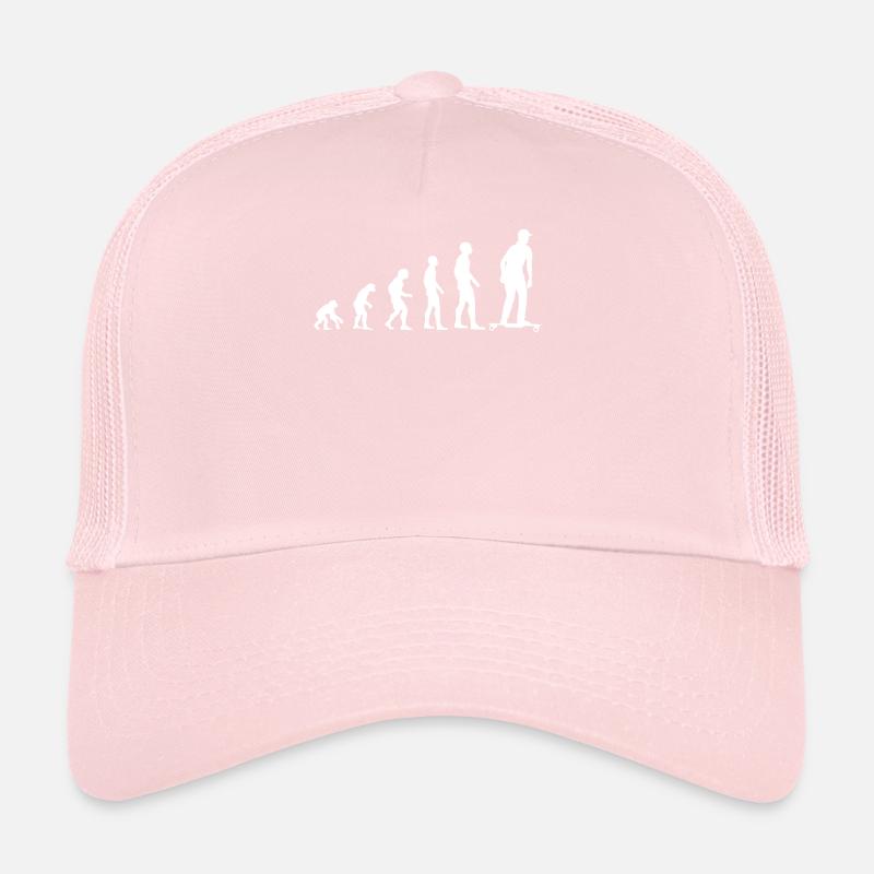 Skater Evolution Skateboard électrique Cadeau Casquette trucker 