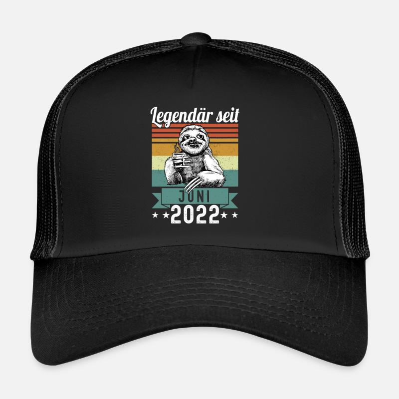 Faultier Legendär seit Juni 2022 Geburtstag Trucker Cap