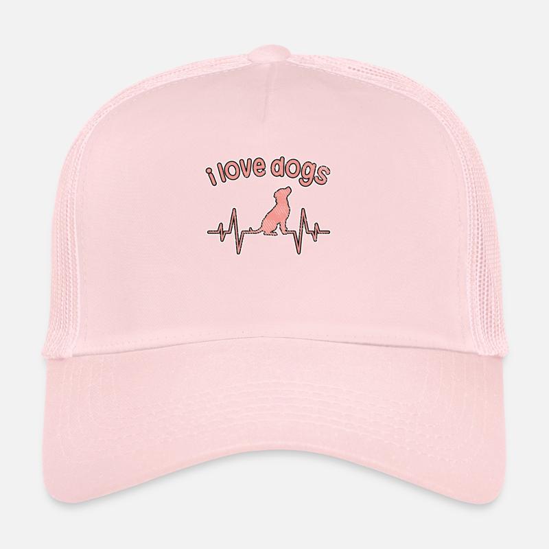 Ich liebe Hunde Trucker Cap