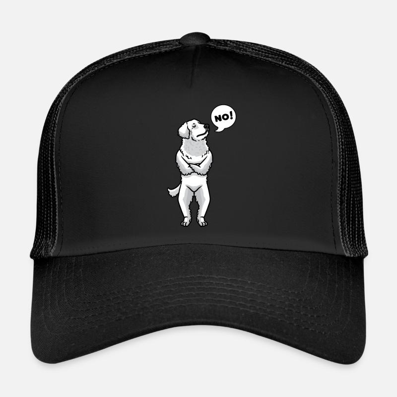 Chien Kuvasz Casquette trucker 