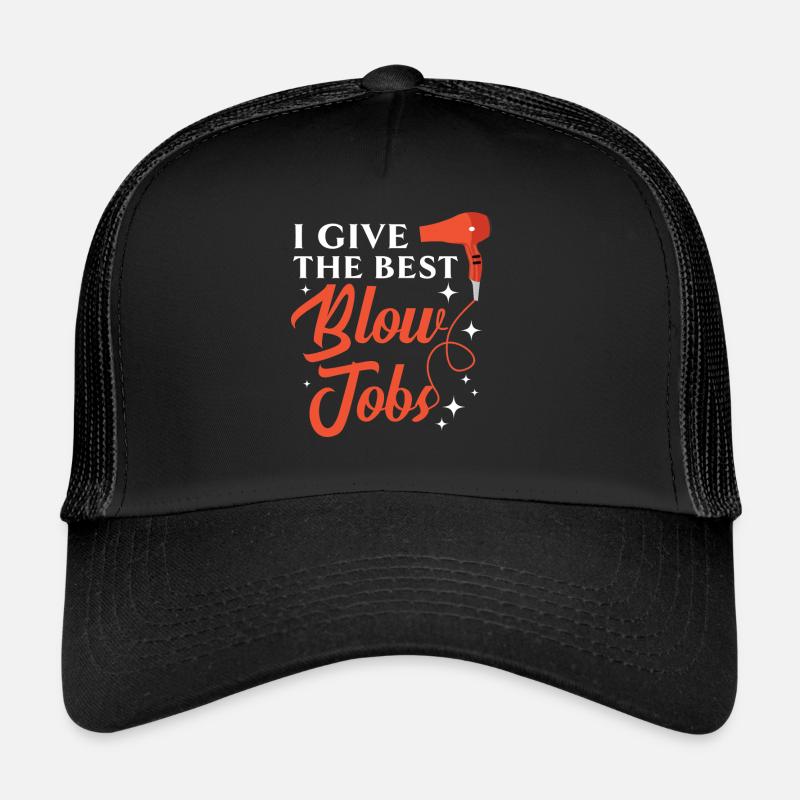 Je donne les meilleurs coups de coupe de cheveux salon de coiffure Casquette trucker 