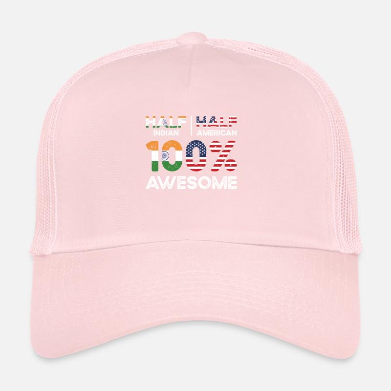 Né en Inde, Inde, Américain, États-Unis Casquette trucker 