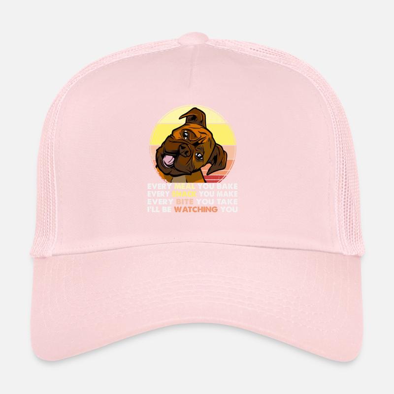 Funny Dog - I'll Be Watching You Dog Trucker Cap