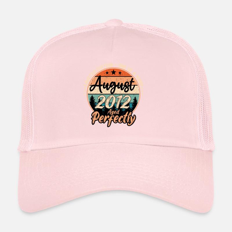 Août 2012 anniversaire 2012 légendes Août Casquette trucker 