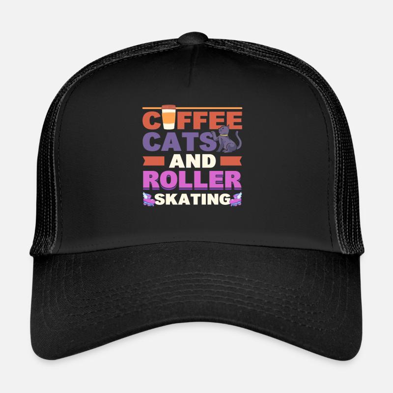 Roller Skating Roller Derby Roller Skating Sports Casquette trucker 