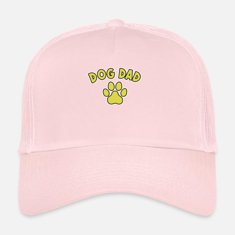 dog dad dogs dad Trucker Cap