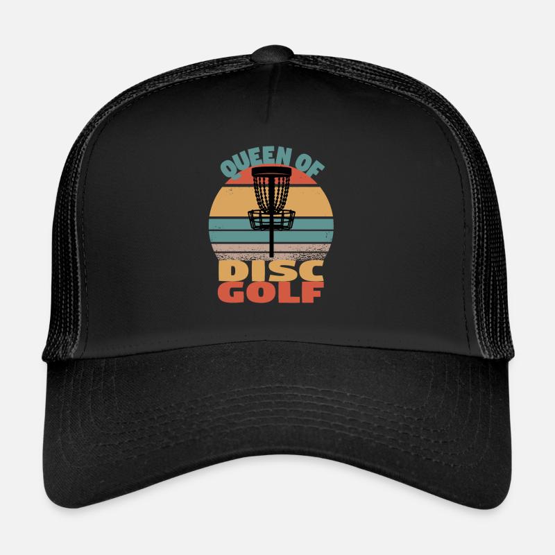 Disc Golf Discgolf Ultimate Discgolf Player Woman Trucker Cap