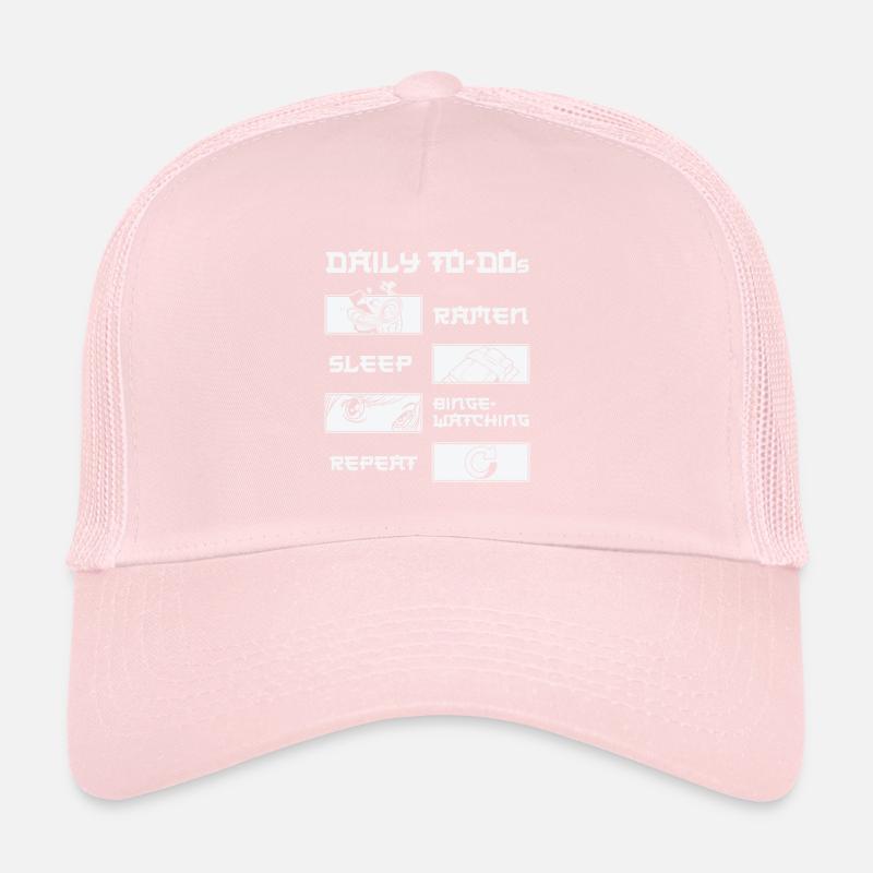 Fan de cinéma Daily Binge Watcher Ramen Lover Casquette trucker 