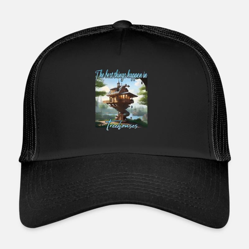Treehouse - Best Things Happen Trucker Cap