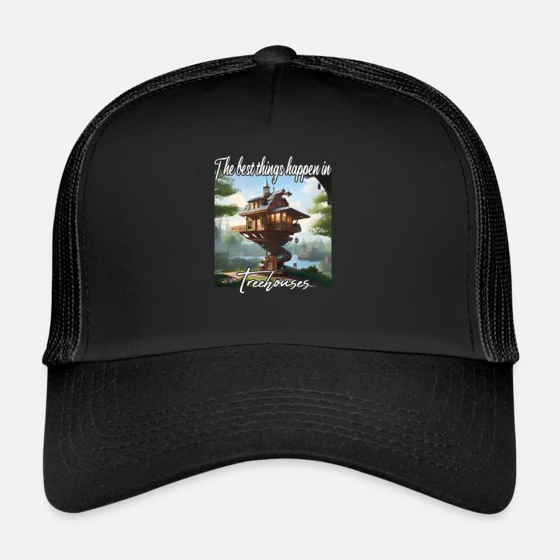 Treehouse - Best Things Happen Trucker Cap