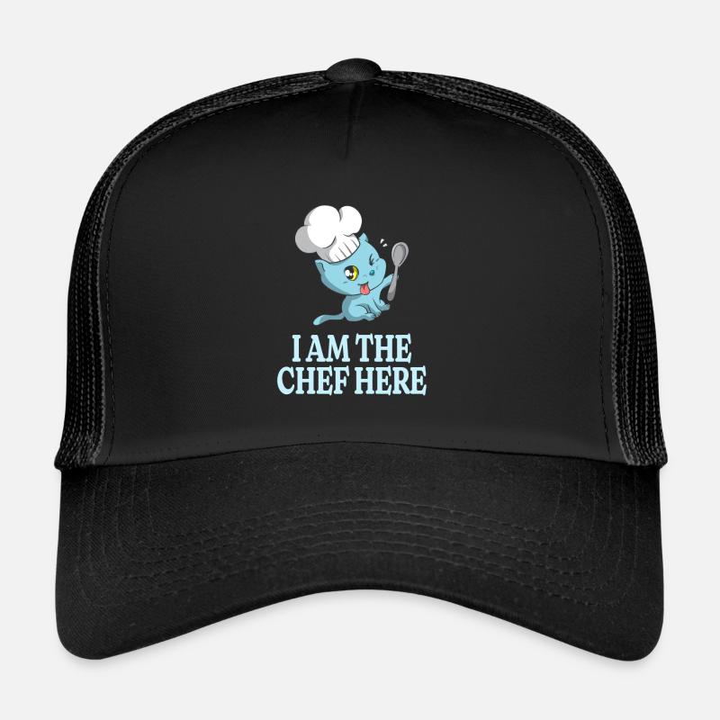 Chefkoch Kätzchen Lustiges Katzenliebhaber Koch Trucker Cap