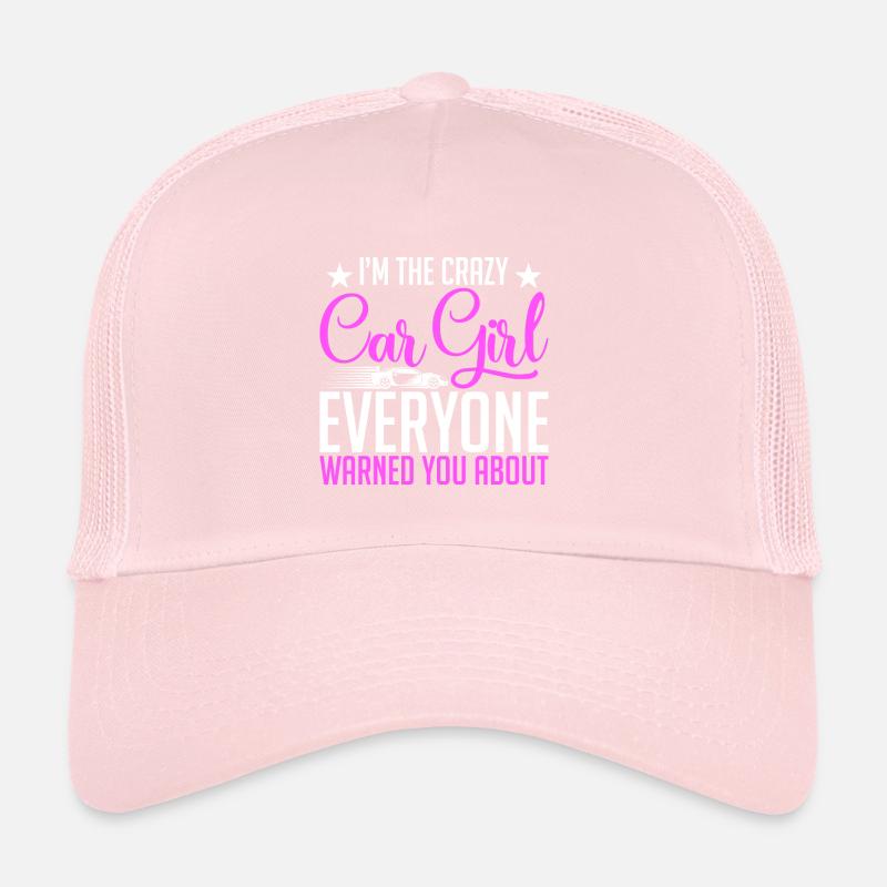 Ich Bin Das Verrückte Automädchen Trucker Cap