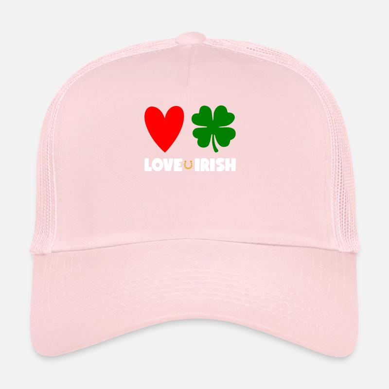 Accessoires de la Saint-Patrick Irlande Shamrock Décoration Casquette trucker 