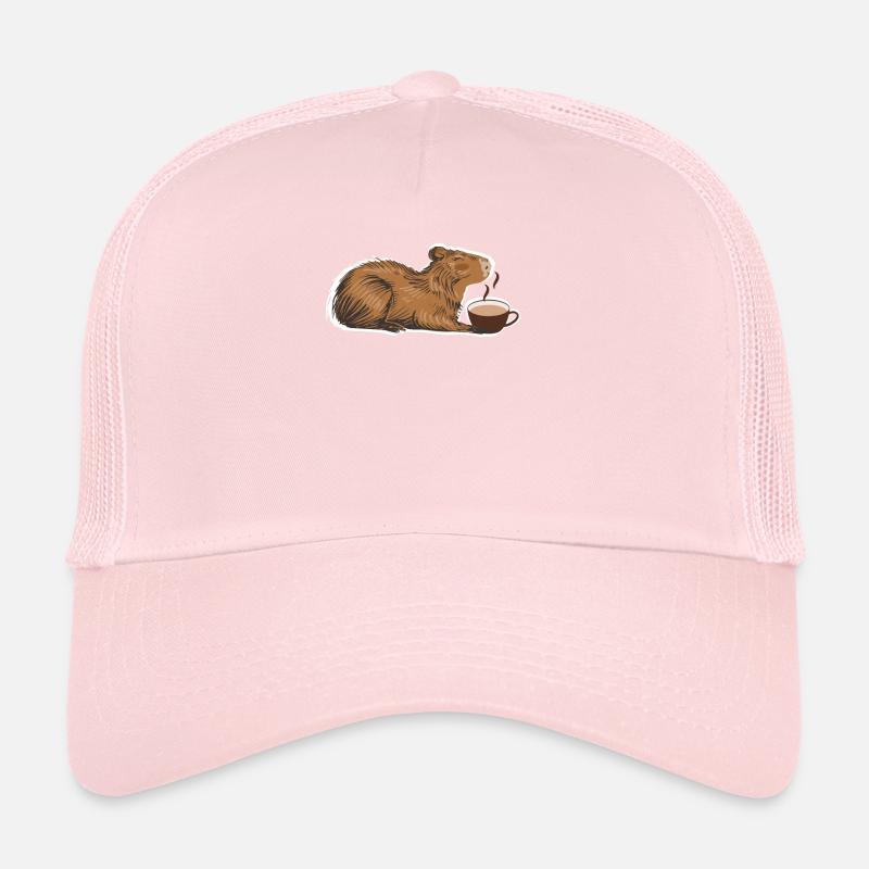 Cappybara Capybara Café Capybara Ventilateurs Casquette trucker 