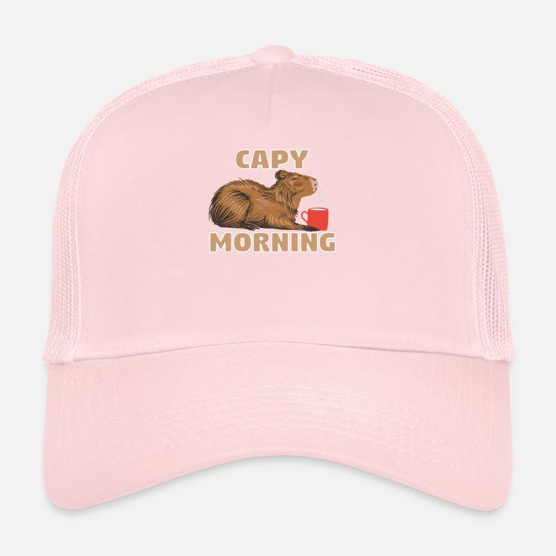 Cappybara Capybara Coffee Capybara Fans Trucker Cap
