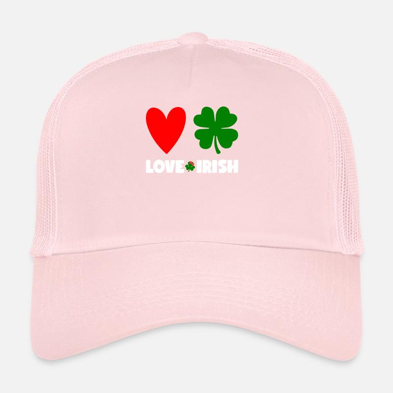 St Patricks Day Accessories Ireland Shamrock Decoration Trucker Cap