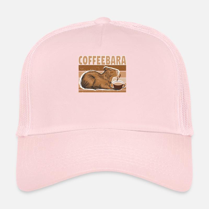 Wasserschwein Capybara Cappybara Kaffee Coffee Trucker Cap