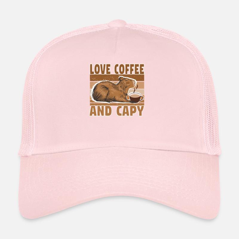 Capybara Capybara Café Cappybara Fans Casquette trucker 