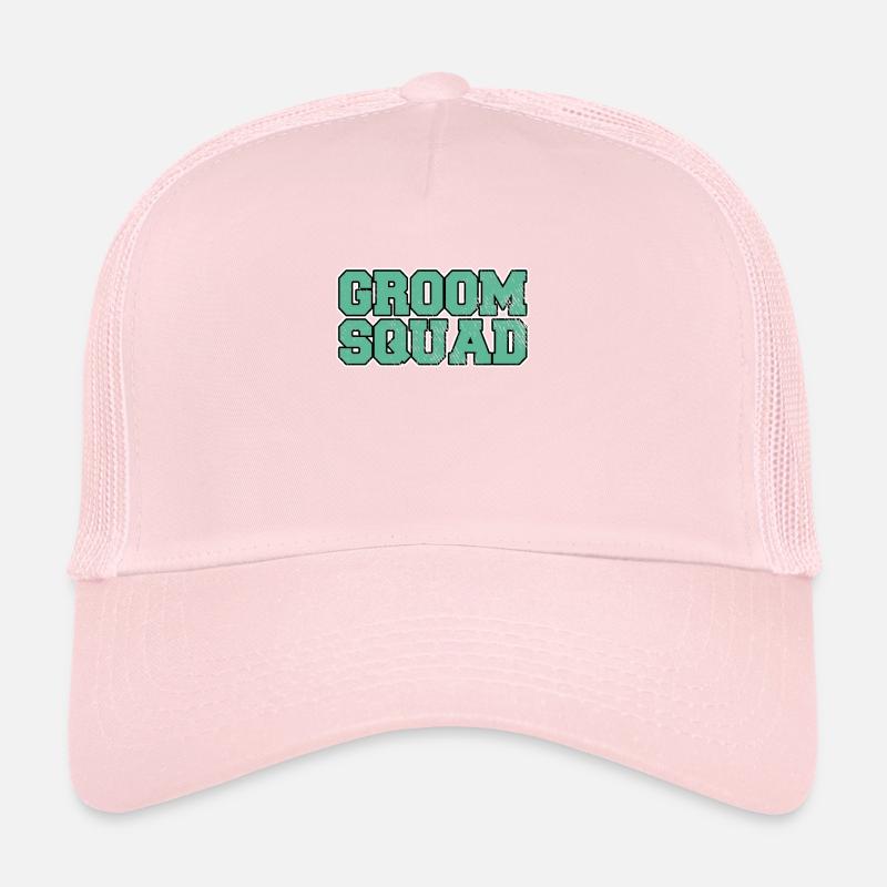 Bräutigam groom JGA Casquette trucker 