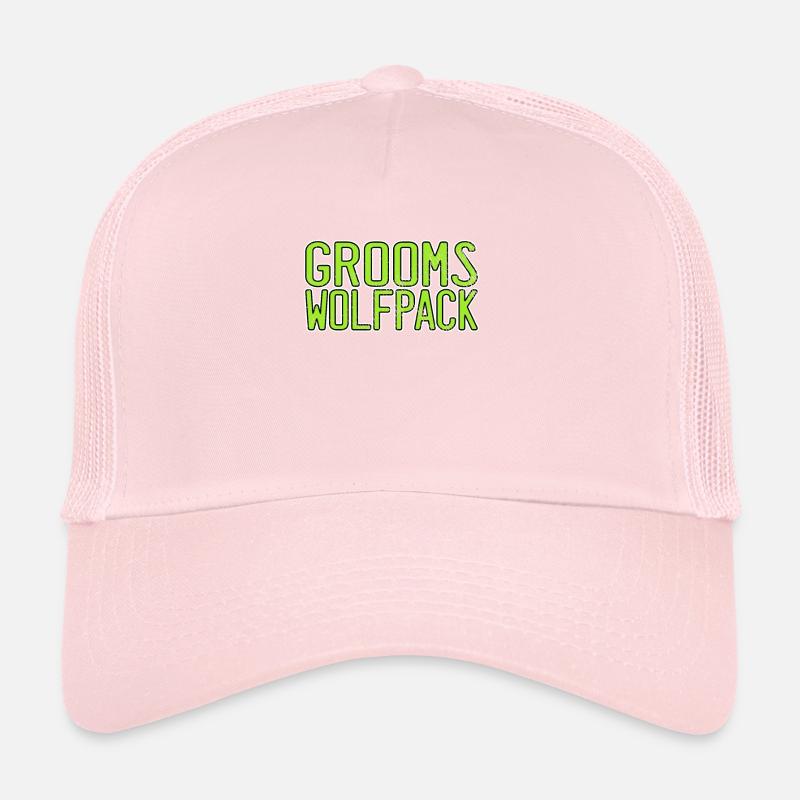 Meute de loups du marié Casquette trucker 