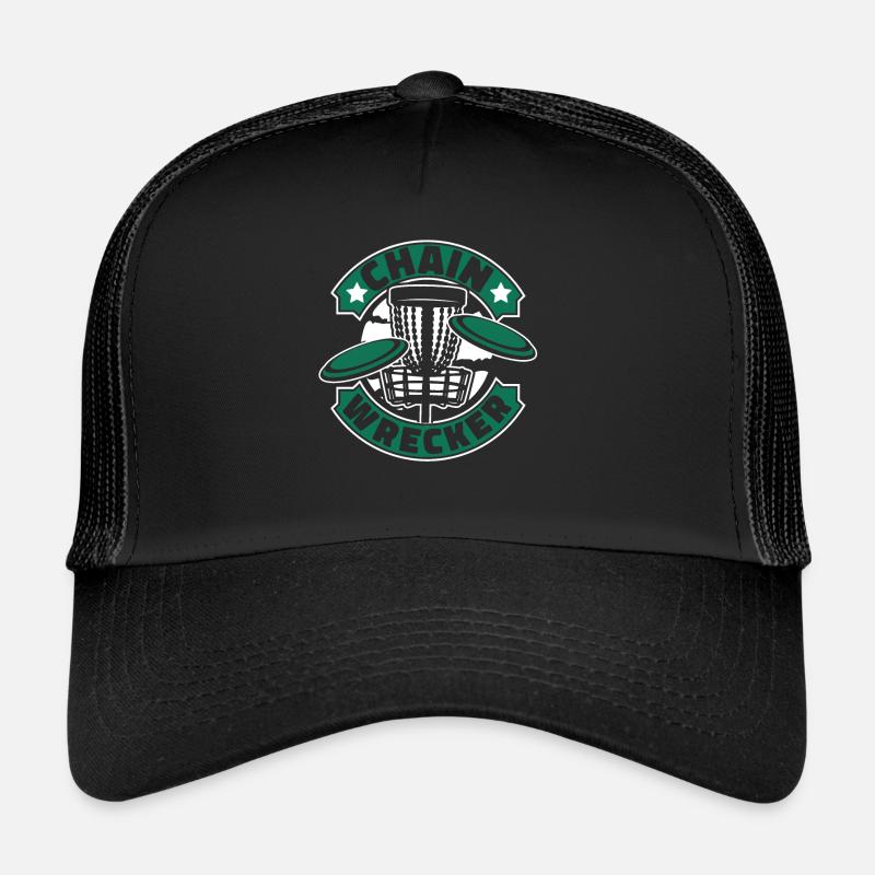 Chain Wrecker Frisbee Golf Basket Disc Disc Casquette trucker 