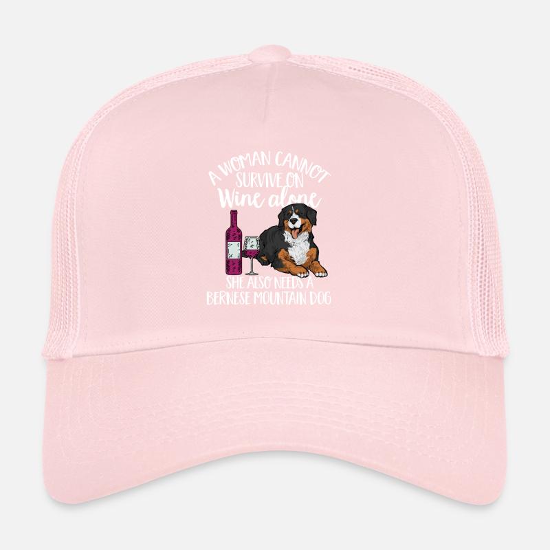 Bernese Mountain Dog Trucker Cap